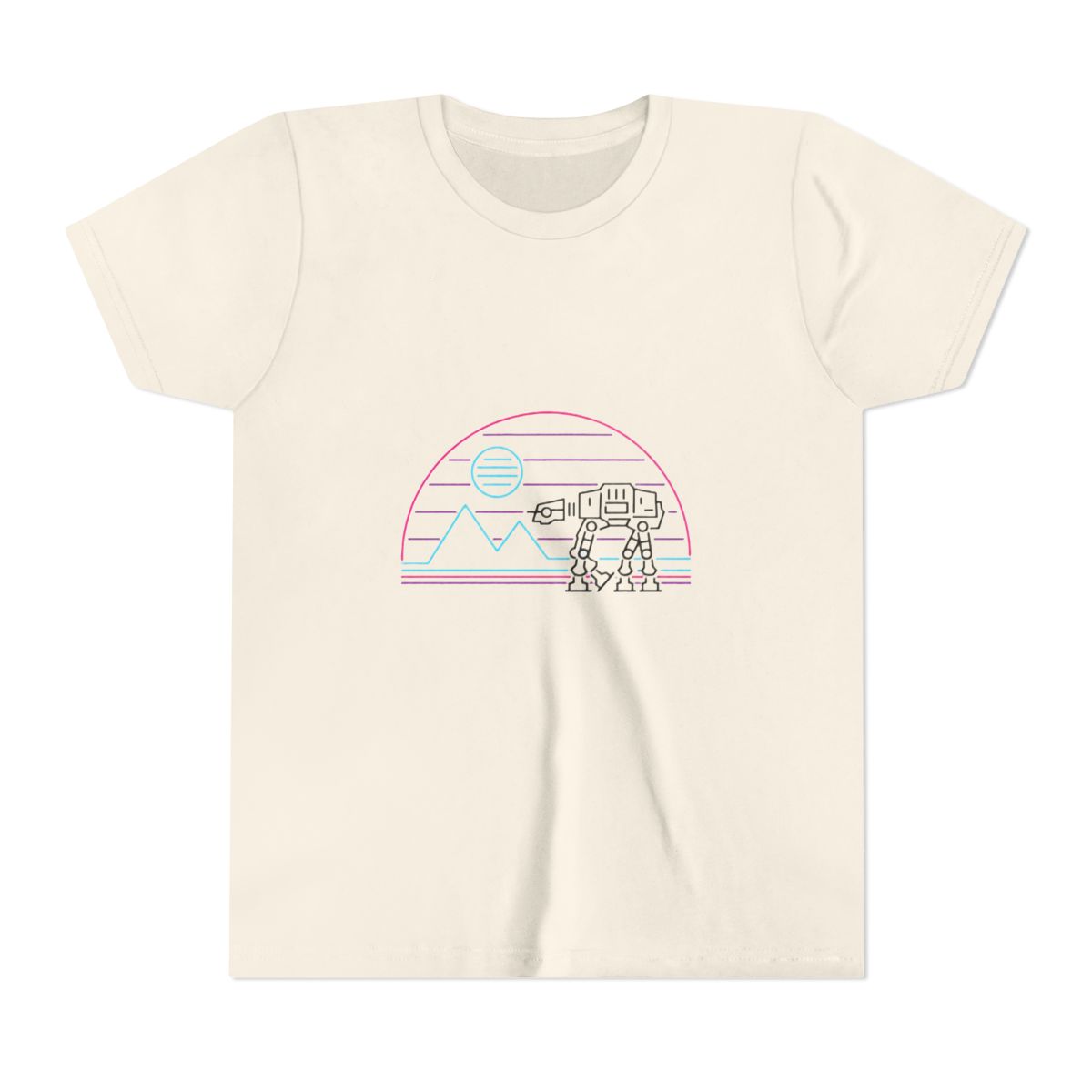 Retro Hoth by rocketmantees (Kids) - alternate angle 3, merchandise
